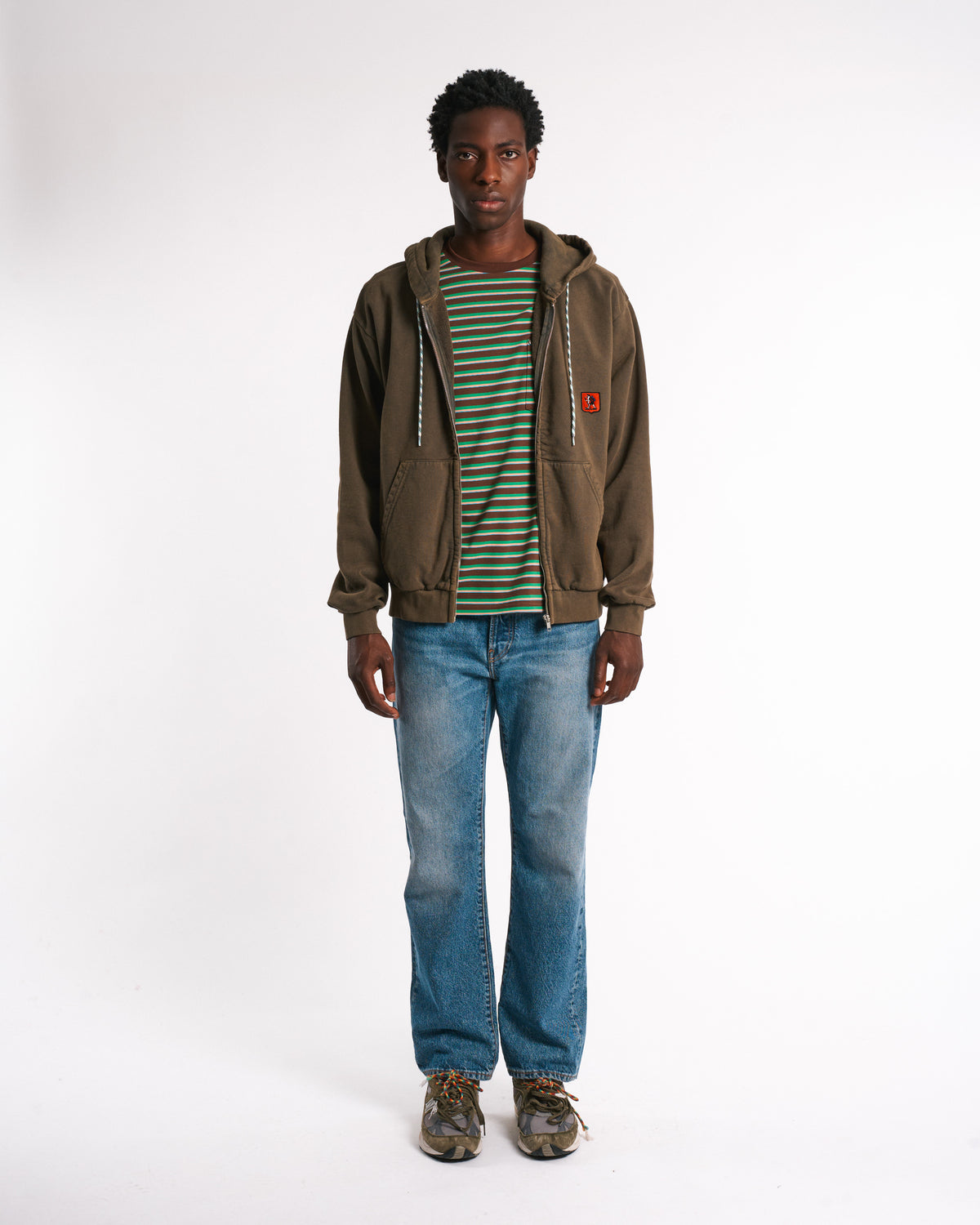 Au Vieux Campeur - Congés Payés - Sweat à capuche felix - Kaki