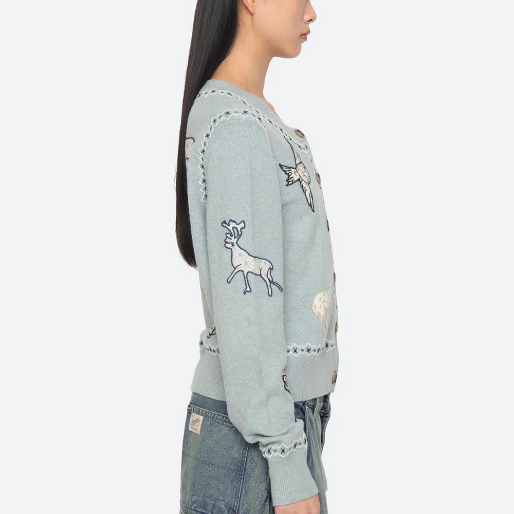 Sea NY - Cardigan Winslow - Bleu - SEA NEW YORK - vue 2