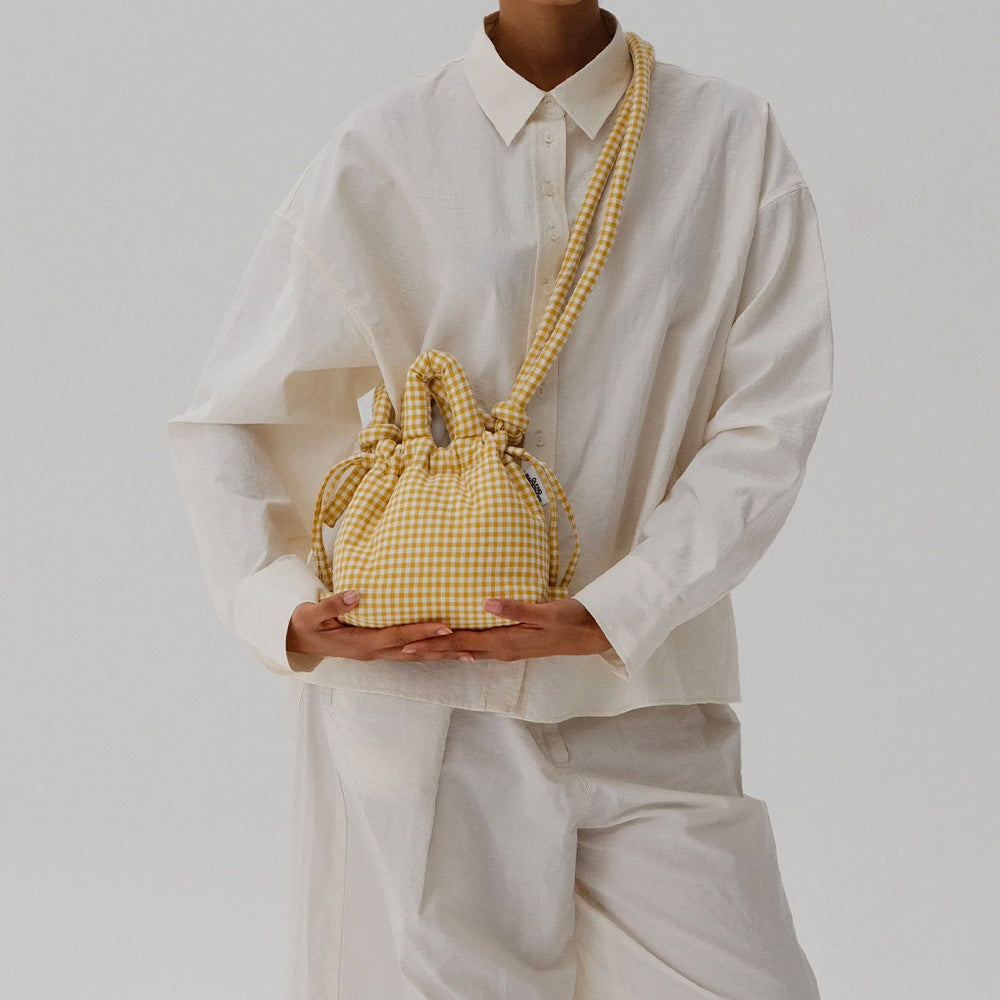 Ölend - Sac Micro Ona - Jaune Vichy