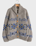 Ichi - Peru Cardigan - Grey