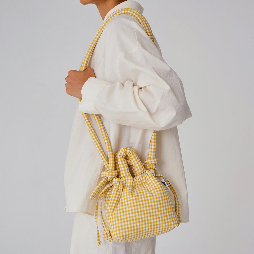Ölend - Sac Micro Ona - Jaune Vichy