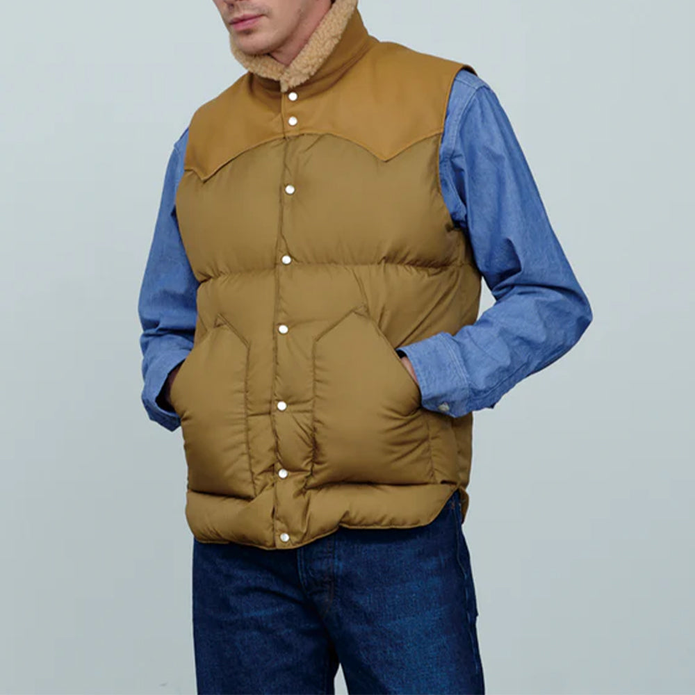 Rocky Mountain - Christy sleeveless jacket - Camel