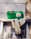 Merci - Washed linen pencil case - Vegetable Green