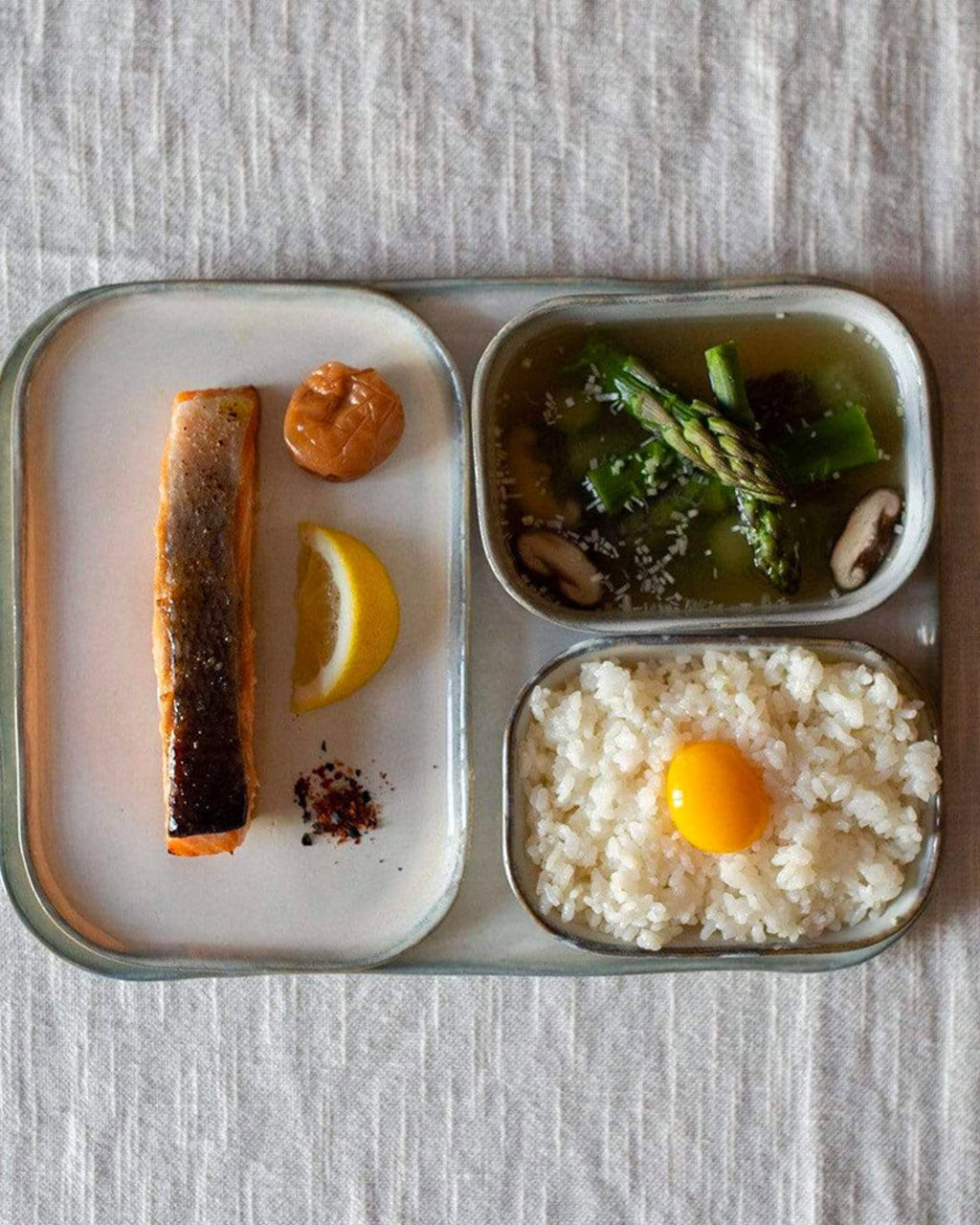Merci x Serax - Assiette Creuse En Grès N°6 - Mastic