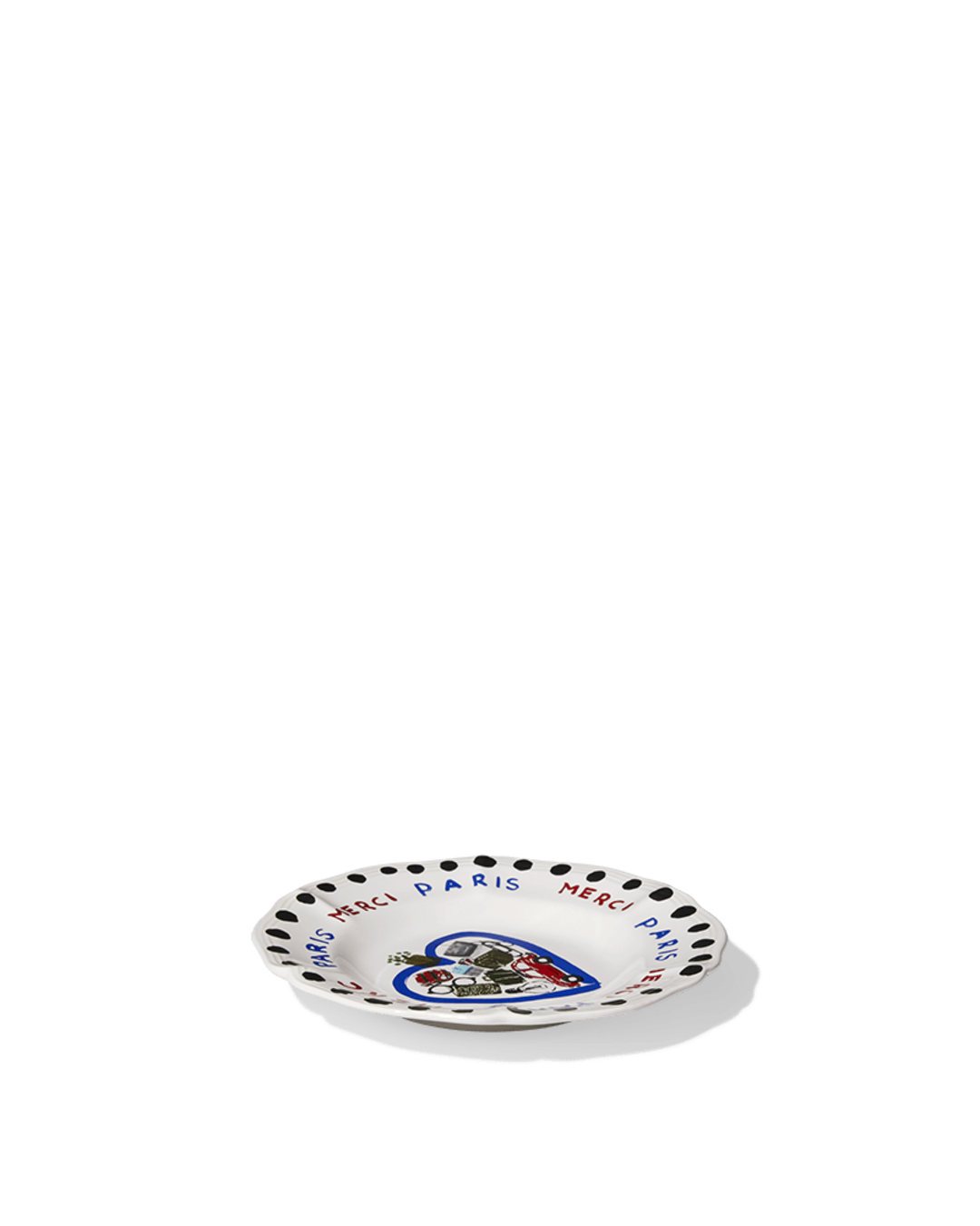 Merci - Earthernware plate