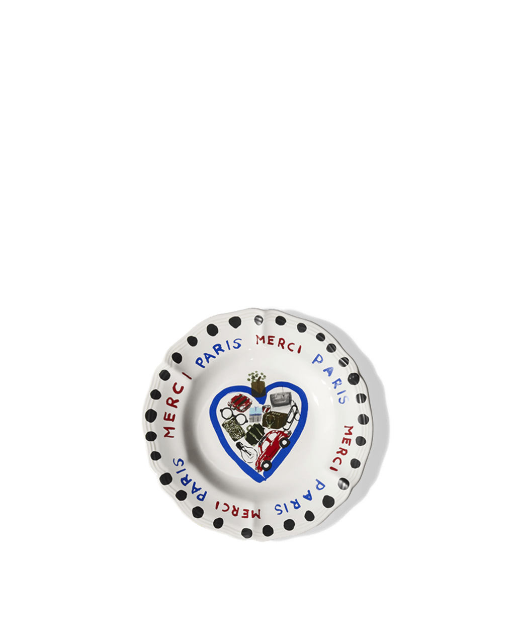 Merci - Earthernware plate