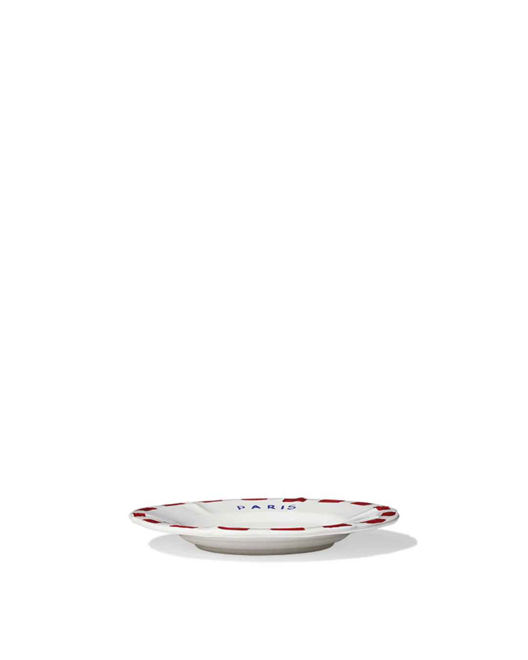 Merci - Earthernware plate - Eiffel Tower