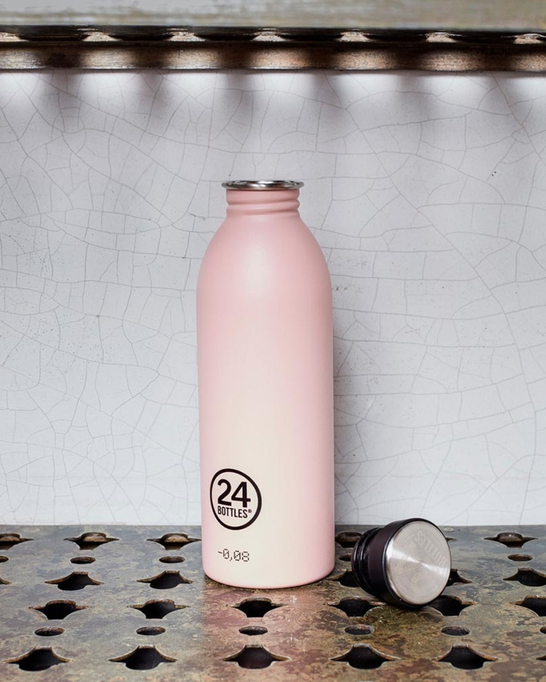 24 Bottles - Gourde En Inox 500 Ml Urban - Dusty Pink