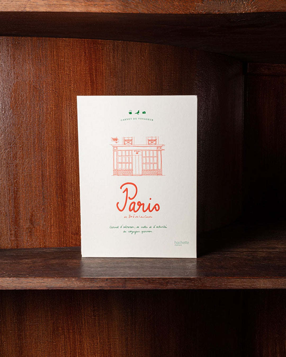 Hachette Editions - Book - Carnet du voyageur Paris