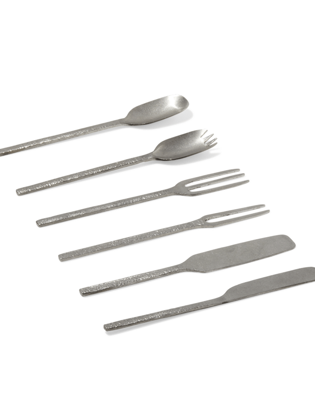 Serax - Hammered metal spoon La Nouvelle Table - Charcoal