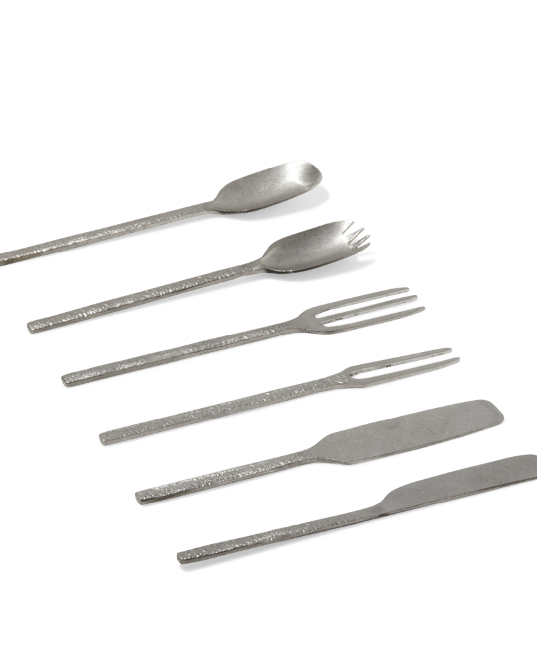 Serax - Hammered metal spoon La Nouvelle Table - Charcoal