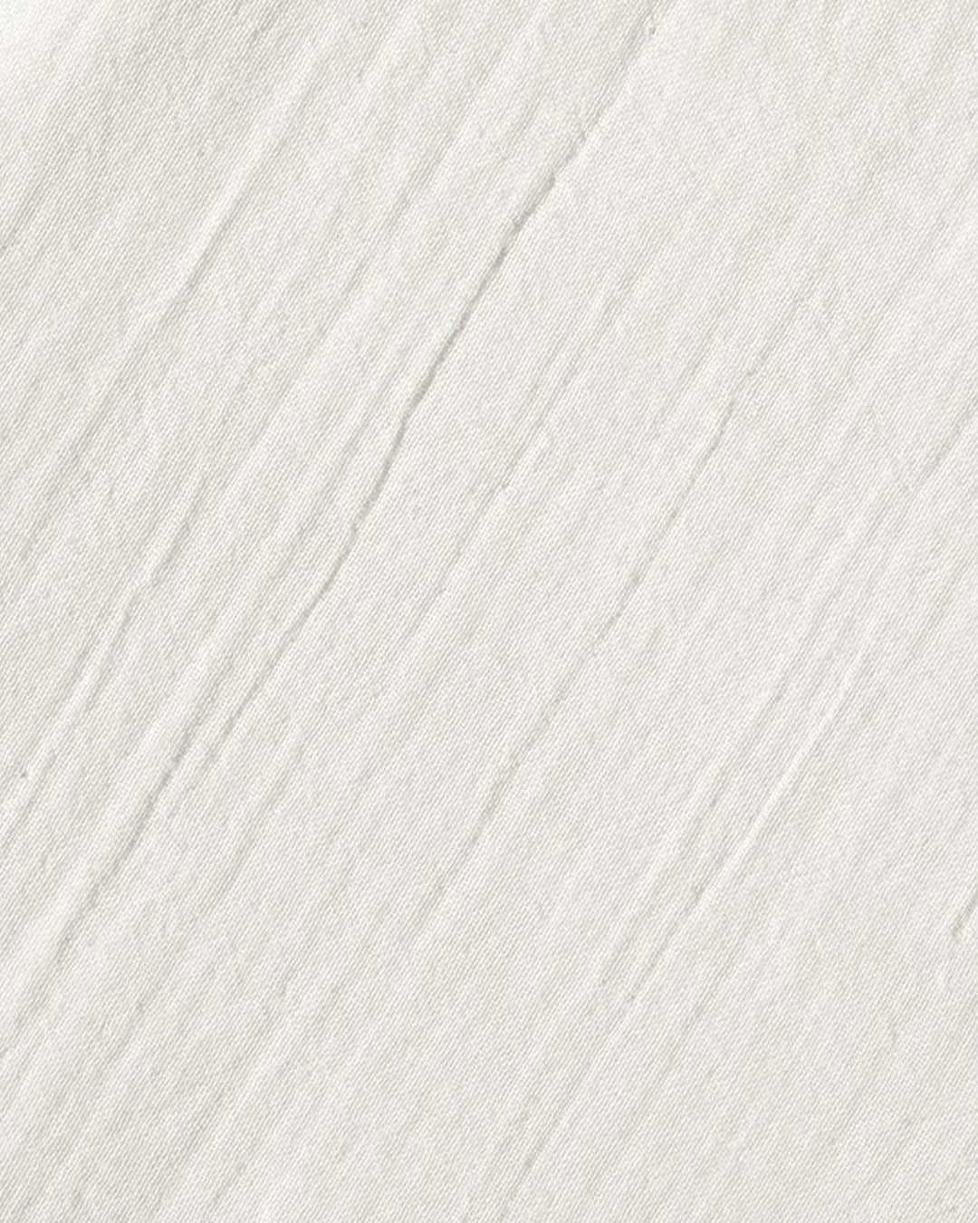 Merci - Cotton gauze flat sheet - Meudon White