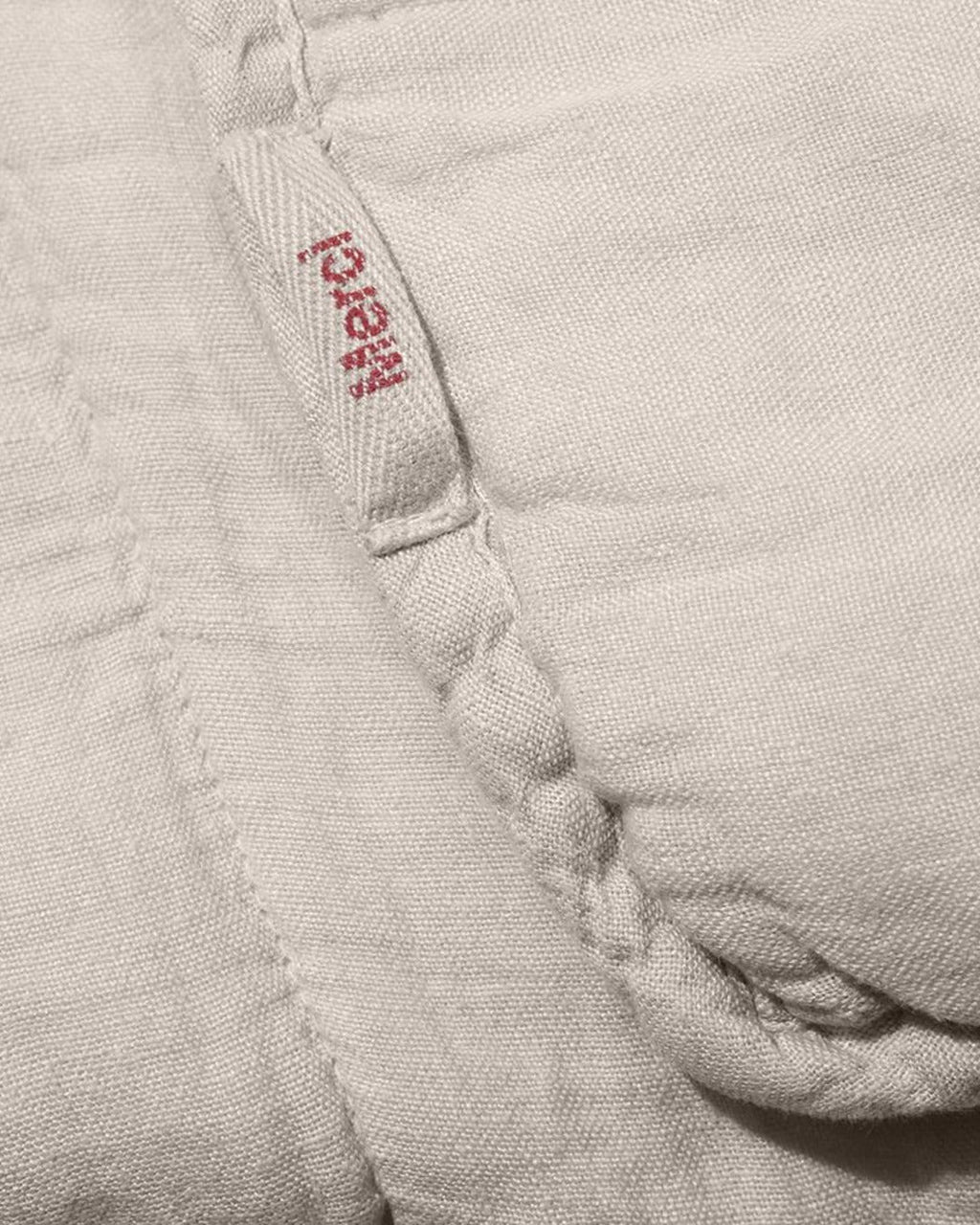 Merci - Pure washed linen quilt - Stone