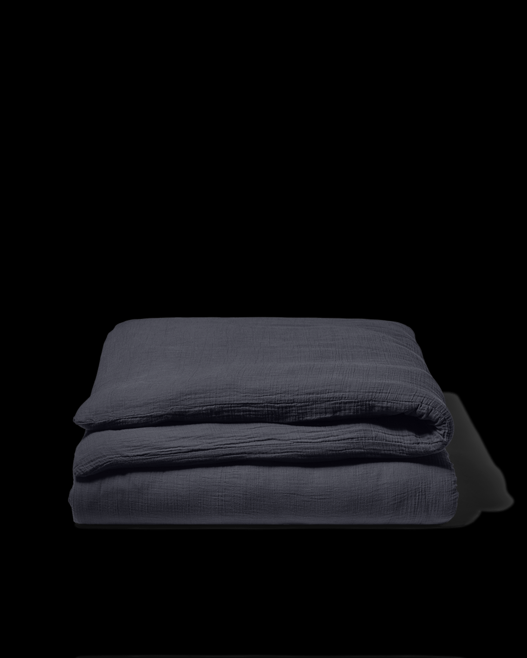 Merci - Cotton gauze duvet cover - Charcoal Grey