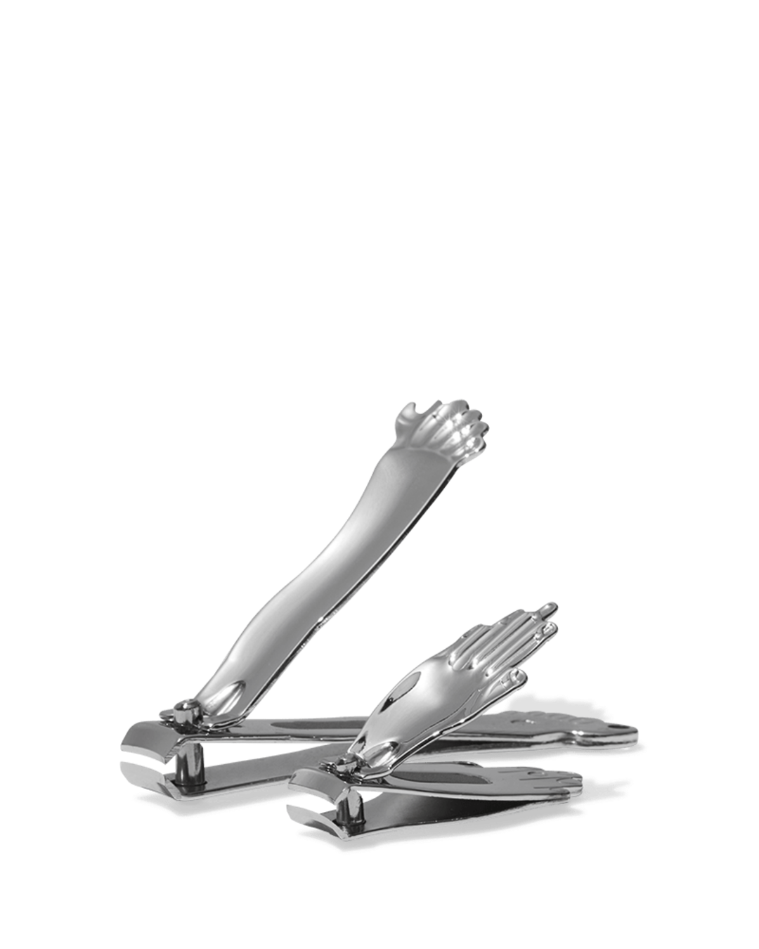 Kikkerland - Hand and foot nail clipper set - Silver