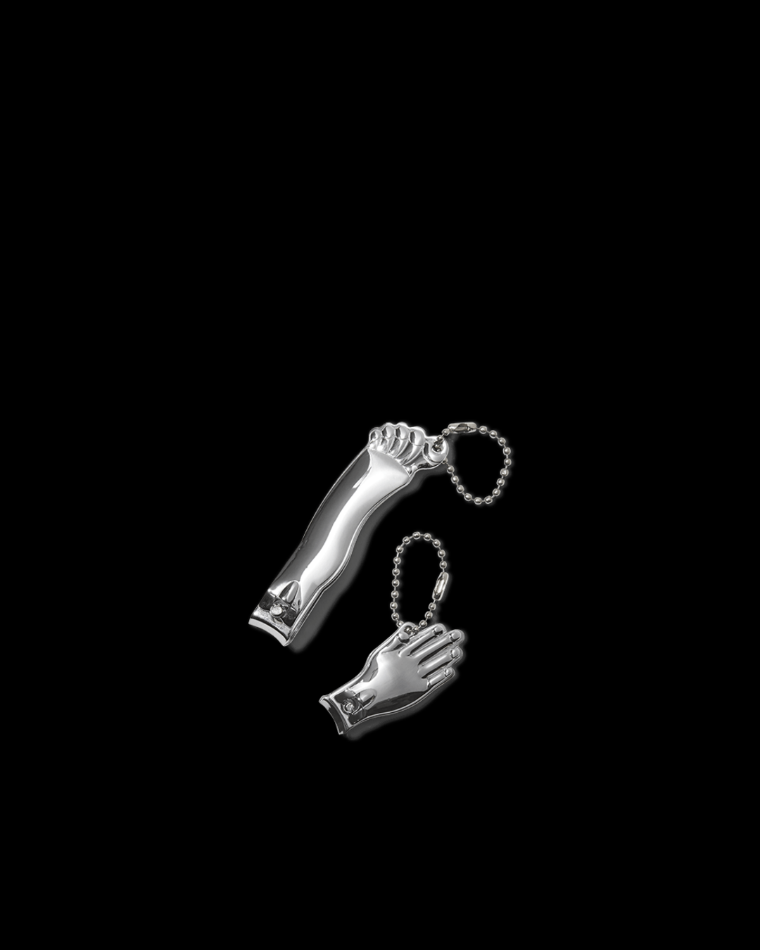 Kikkerland - Hand and foot nail clipper set - Silver