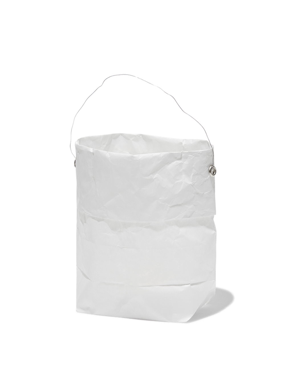 Merci - Set of 4 Paper Lanterns - White & Silver