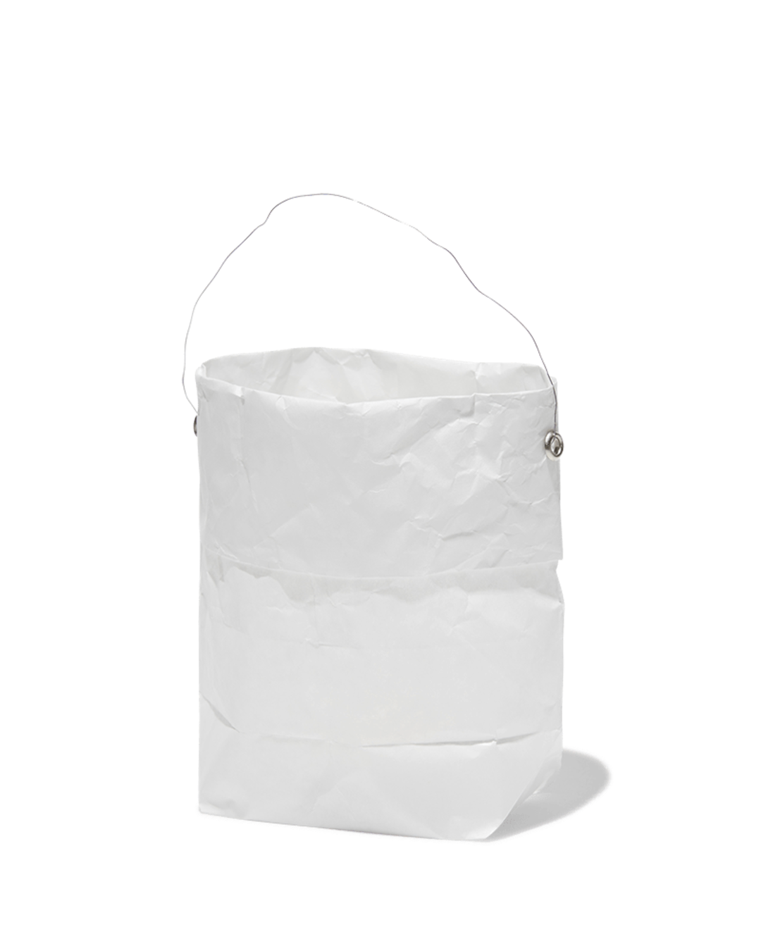 Merci - Set of 4 Paper Lanterns - White & Silver