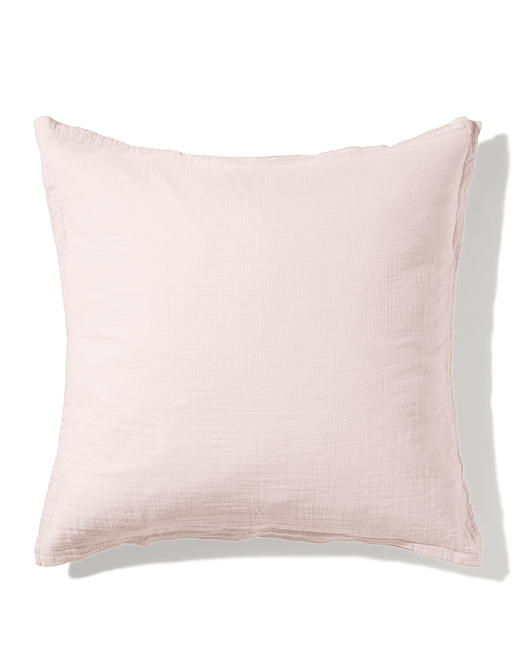 Merci - Cotton gauze pillowcase - Rose de Bagatelle