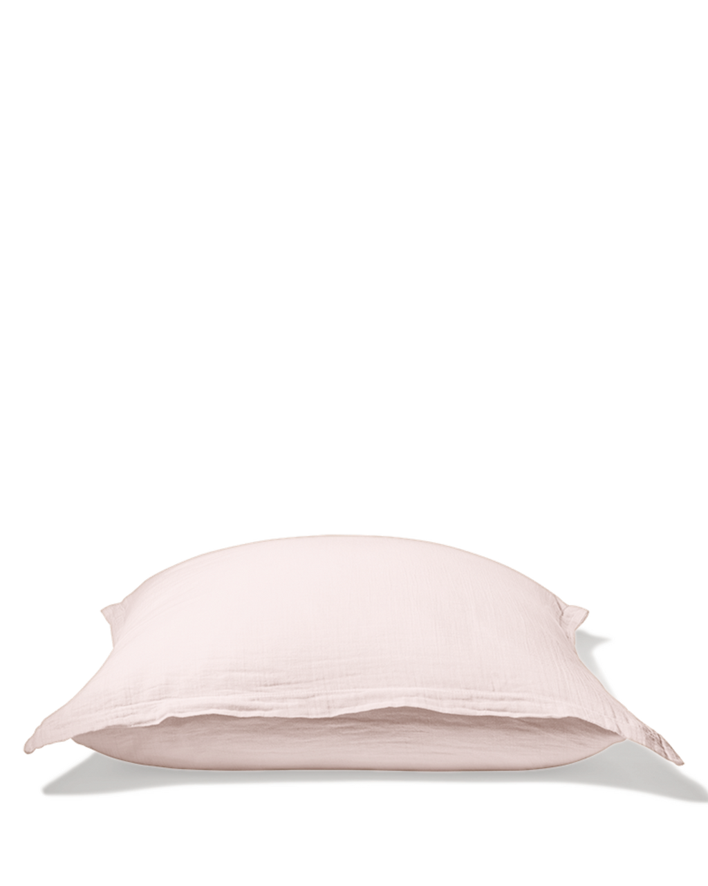 Merci - Cotton gauze pillowcase - Rose de Bagatelle