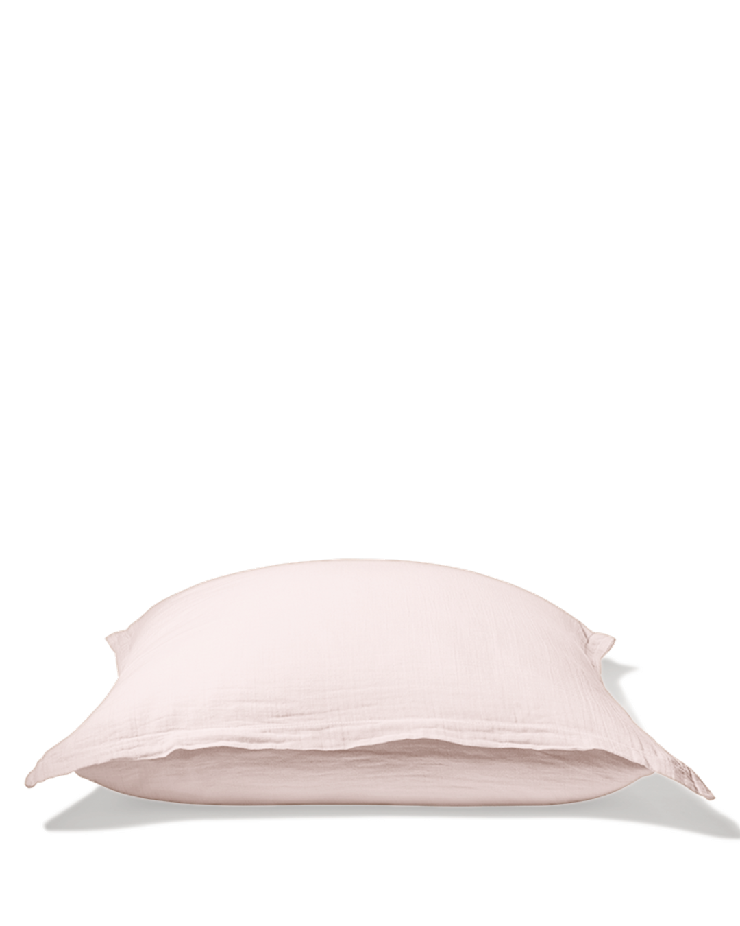 Merci - Cotton gauze pillowcase - Rose de Bagatelle