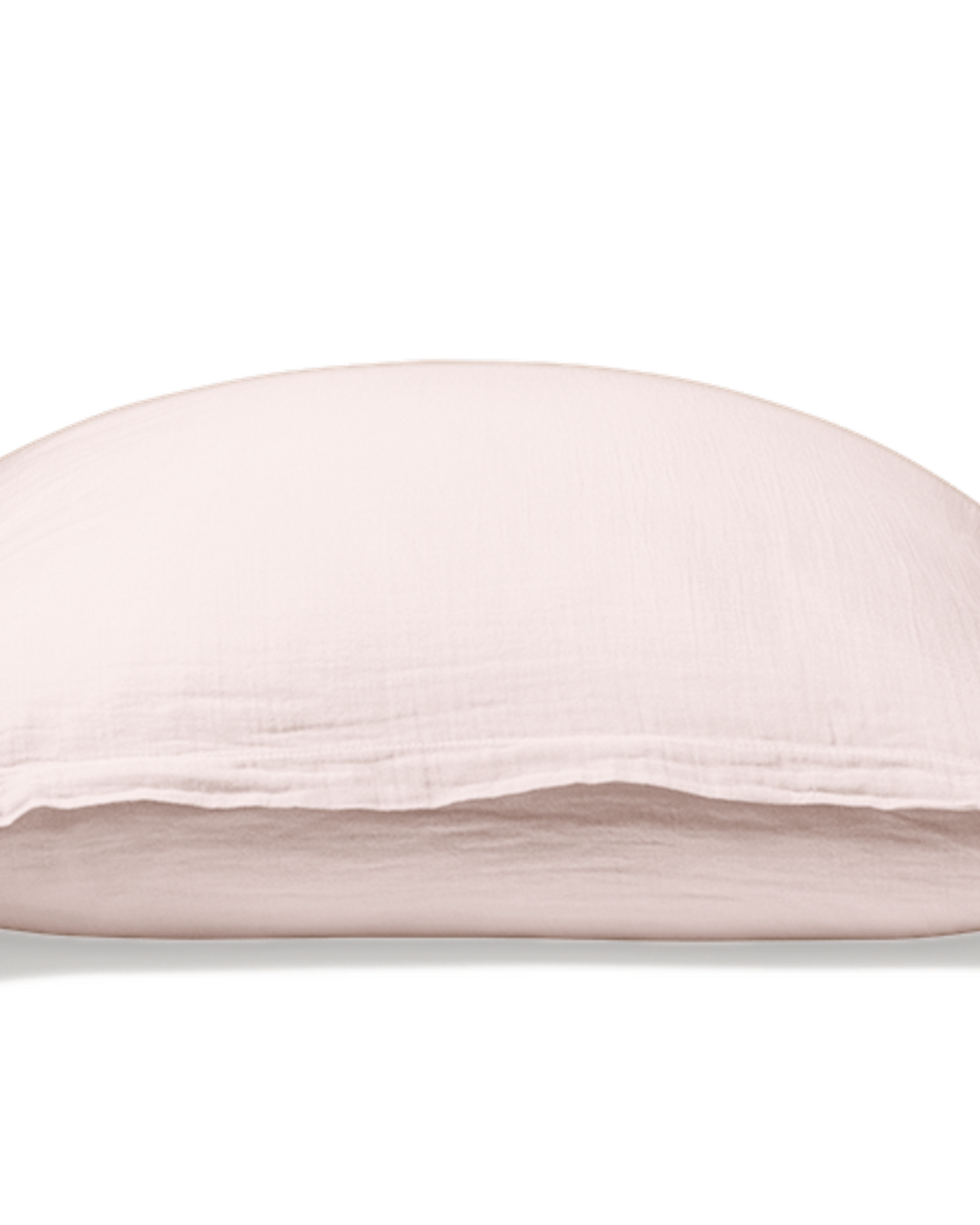 Merci - Cotton gauze pillowcase - Rose de Bagatelle