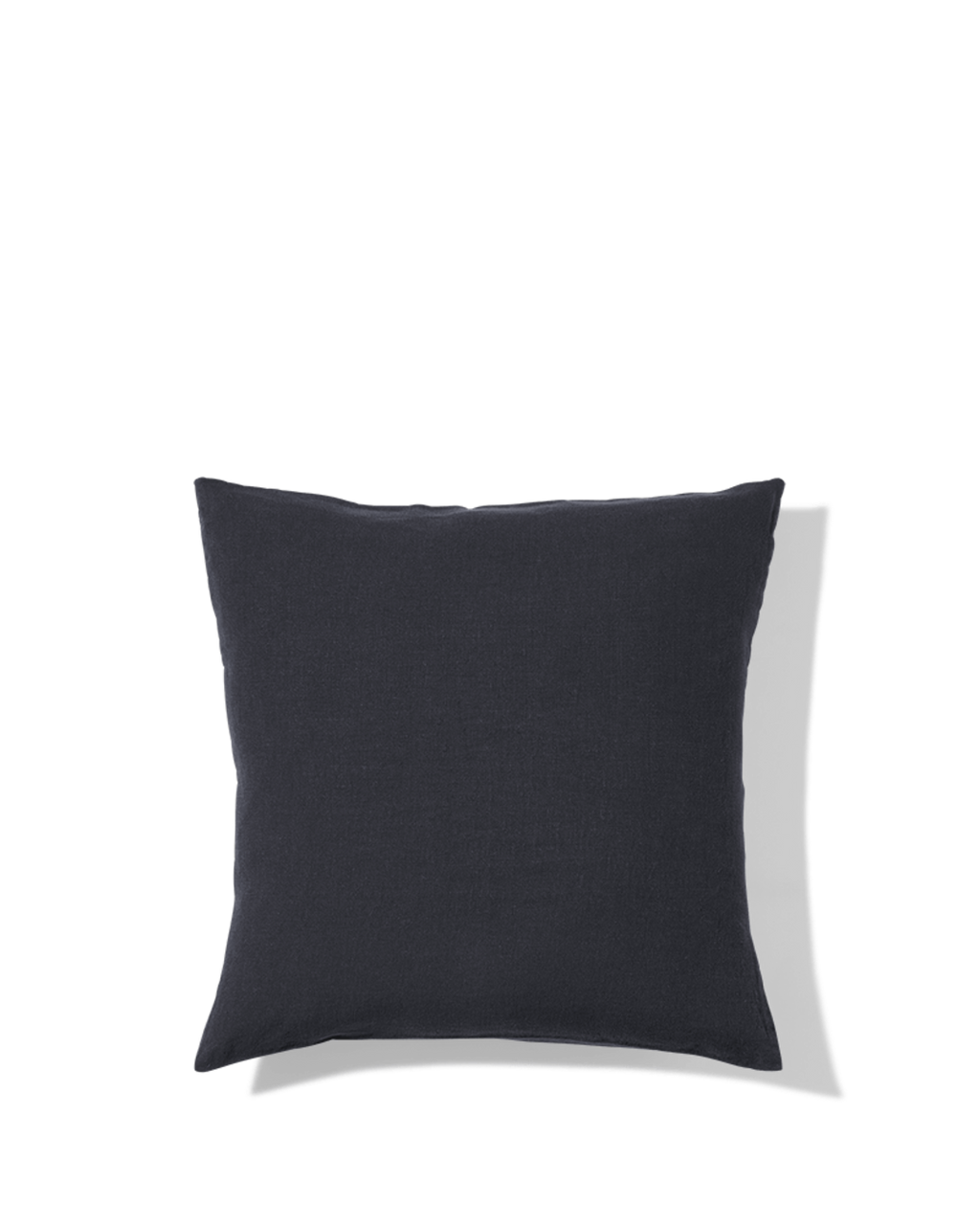 Merci - Washed linen pillowcase - Ink Blue