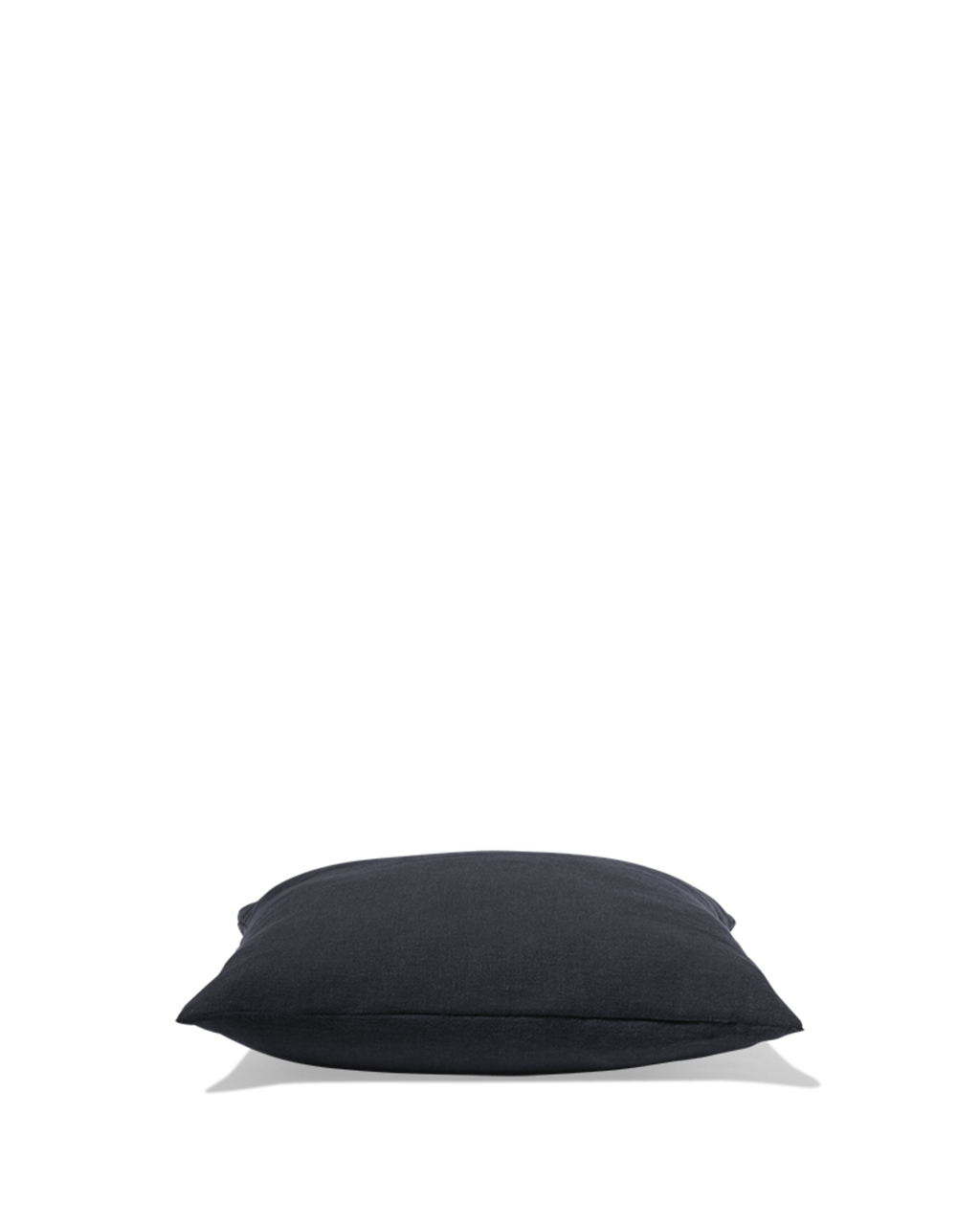 Merci - Washed linen pillowcase - Ink Blue