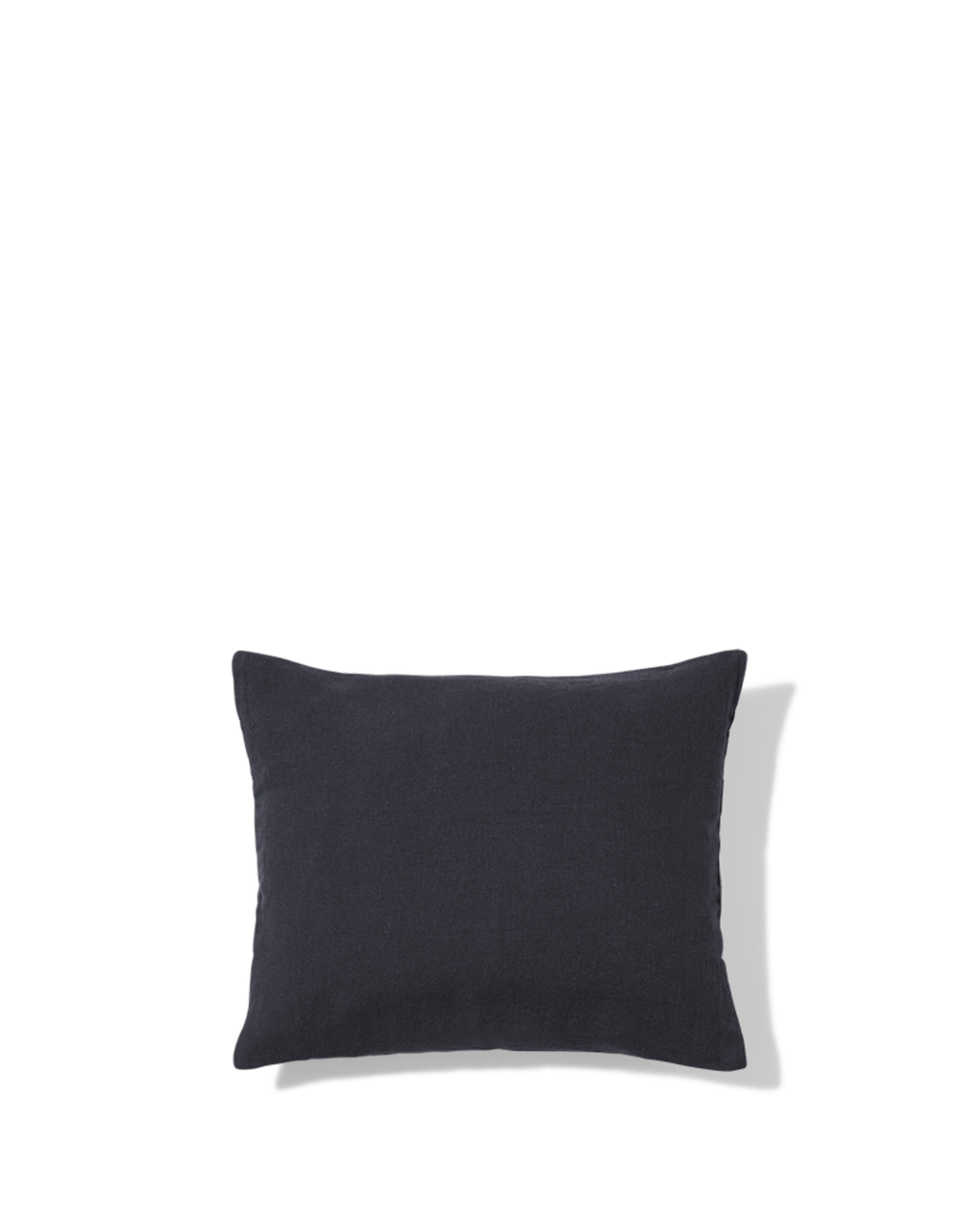 Merci - Washed linen pillowcase - Ink Blue