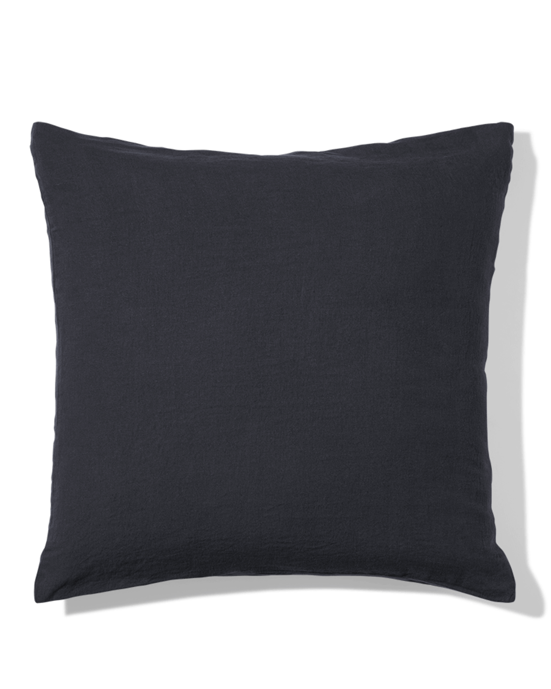 Merci - Washed linen pillowcase - Ink Blue