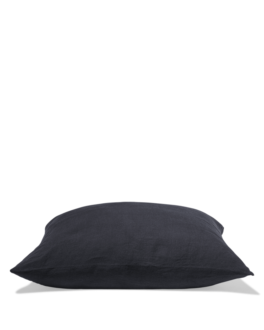 Merci - Washed linen pillowcase - Ink Blue