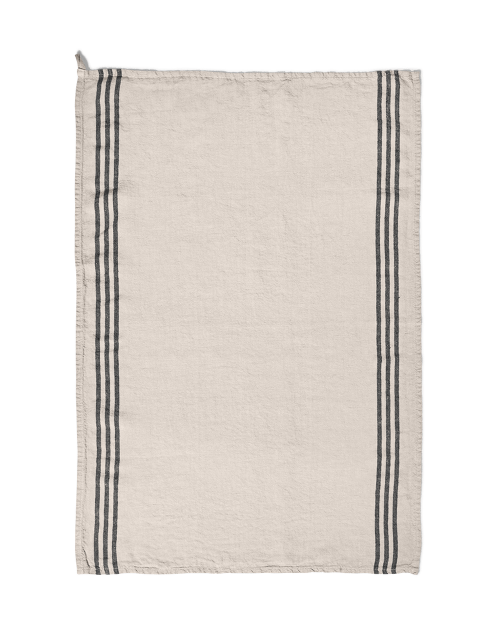 Merci - Washed linen tea towel - Stone