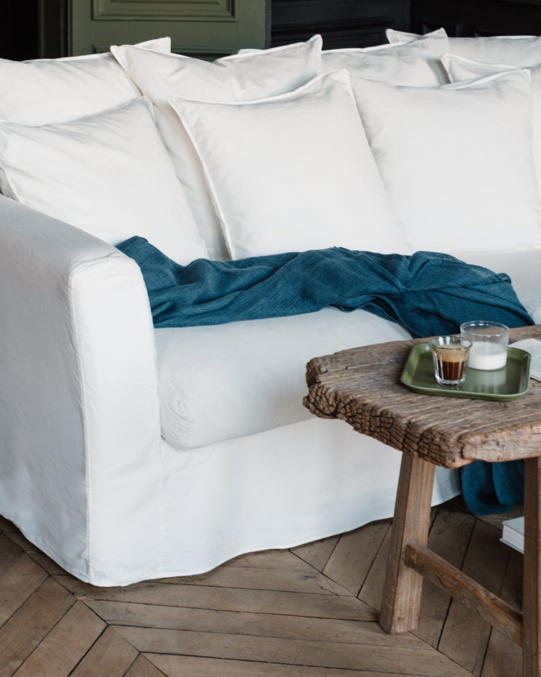 Merci - Sofa cover - Optical White