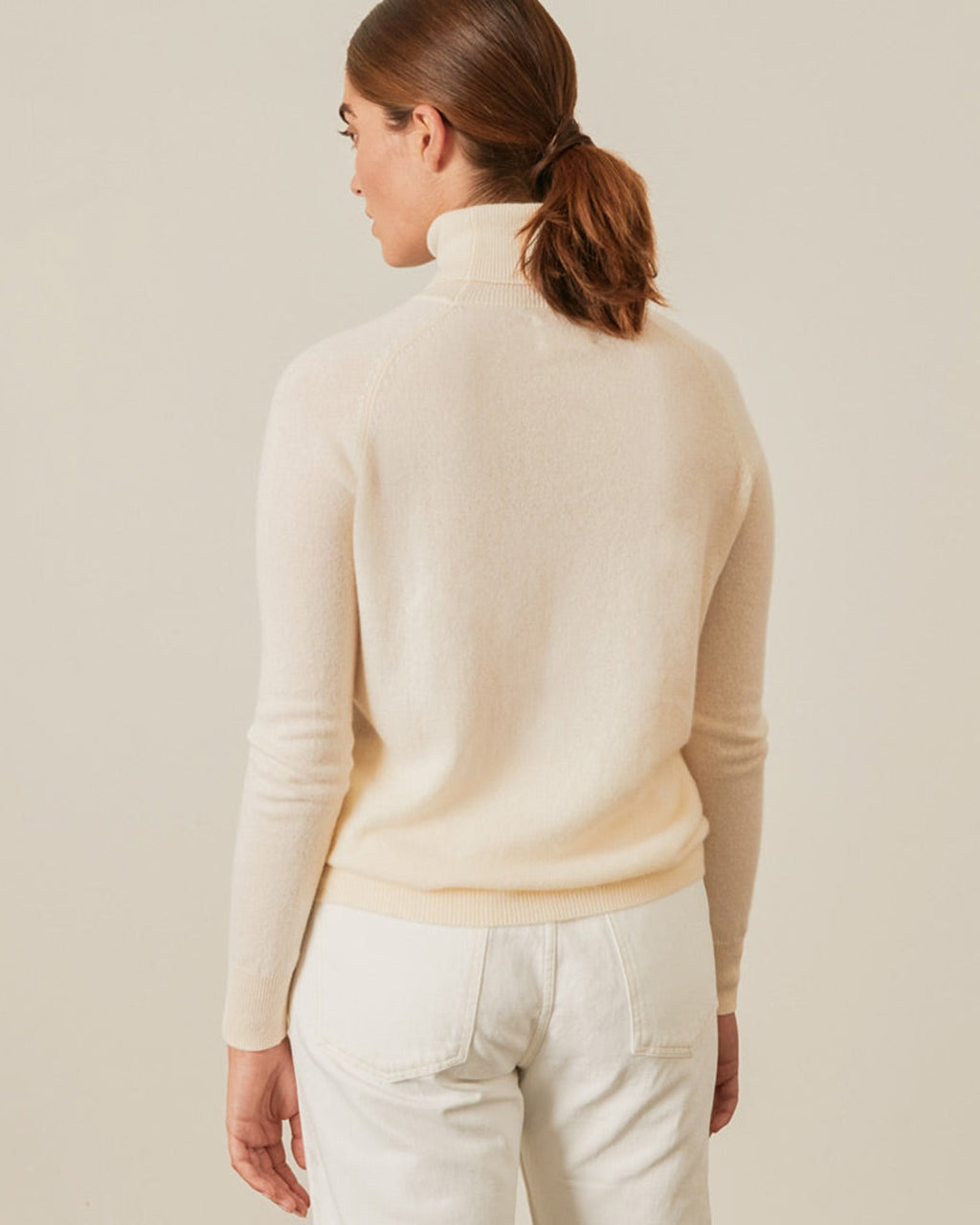 Merci - Pull en cachemire - Alix Écru