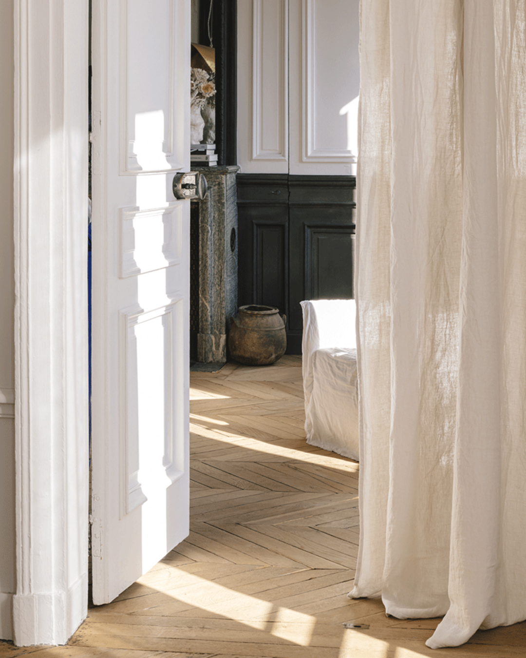 Merci - Washed linen curtain - Stone