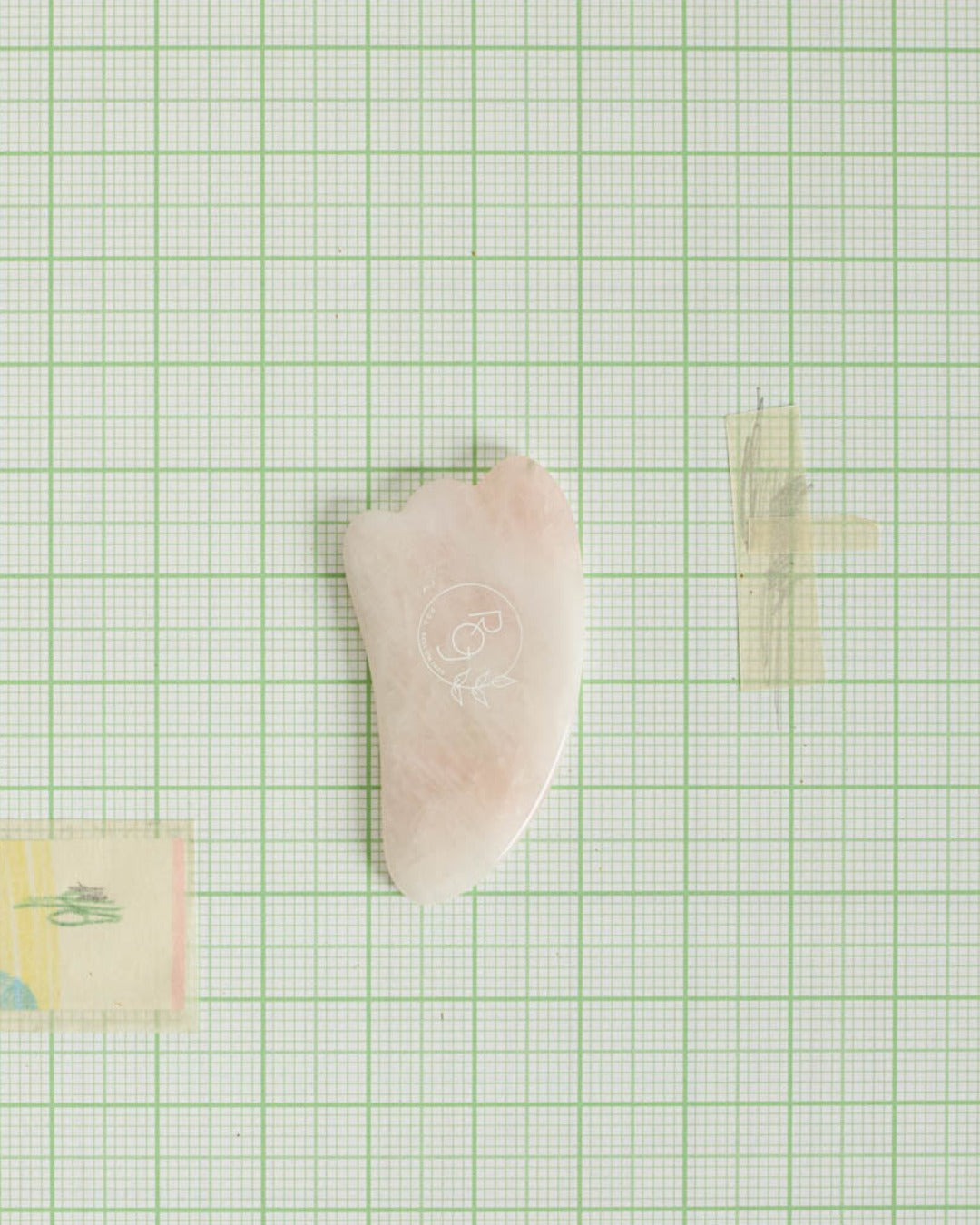 Roll On Jade - Gua Sha Quartz - Rose