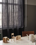 Merci - Cotton gauze curtain - Charcoal Grey