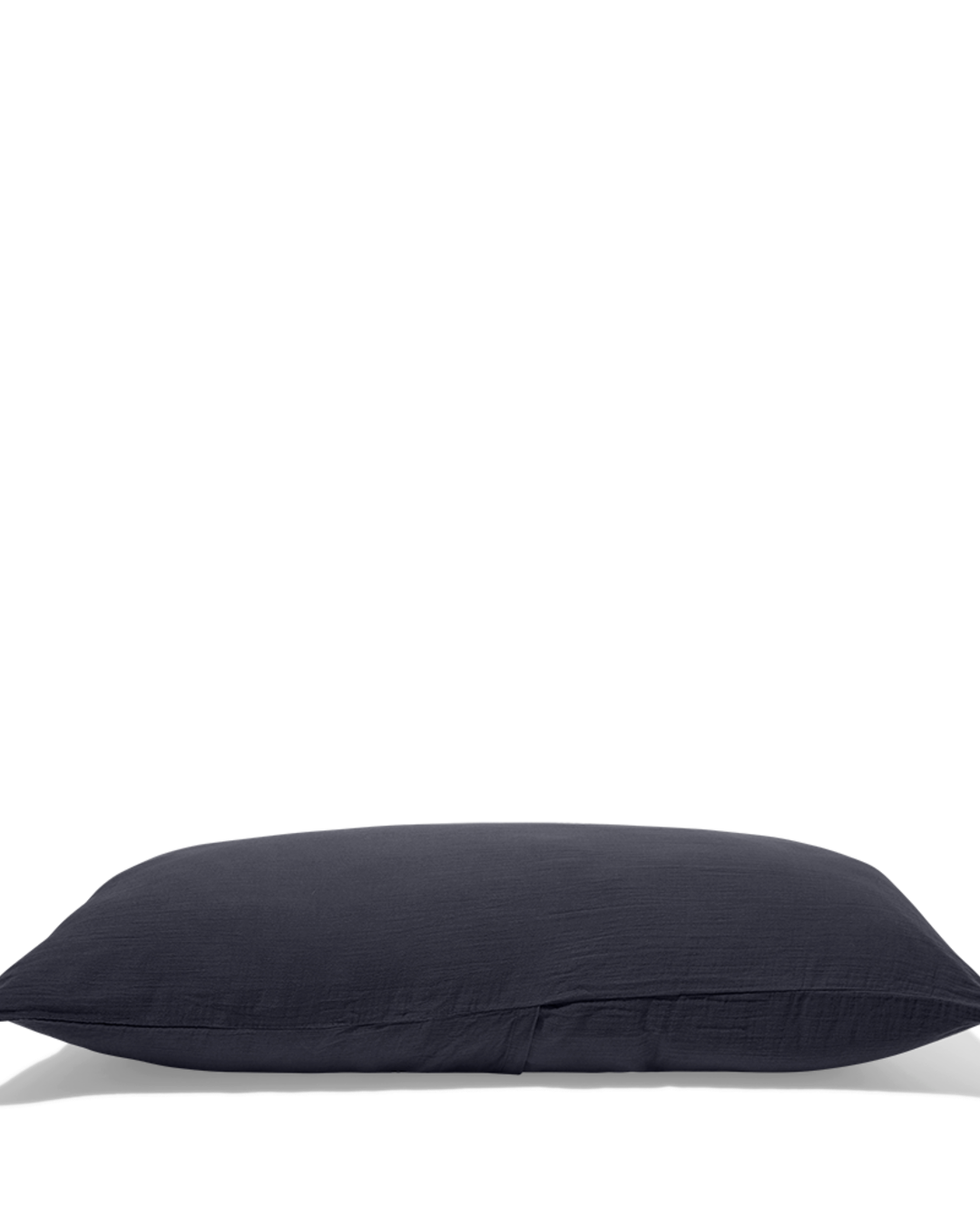 Merci - Cotton gauze rectangle cushion - Charcoal Grey