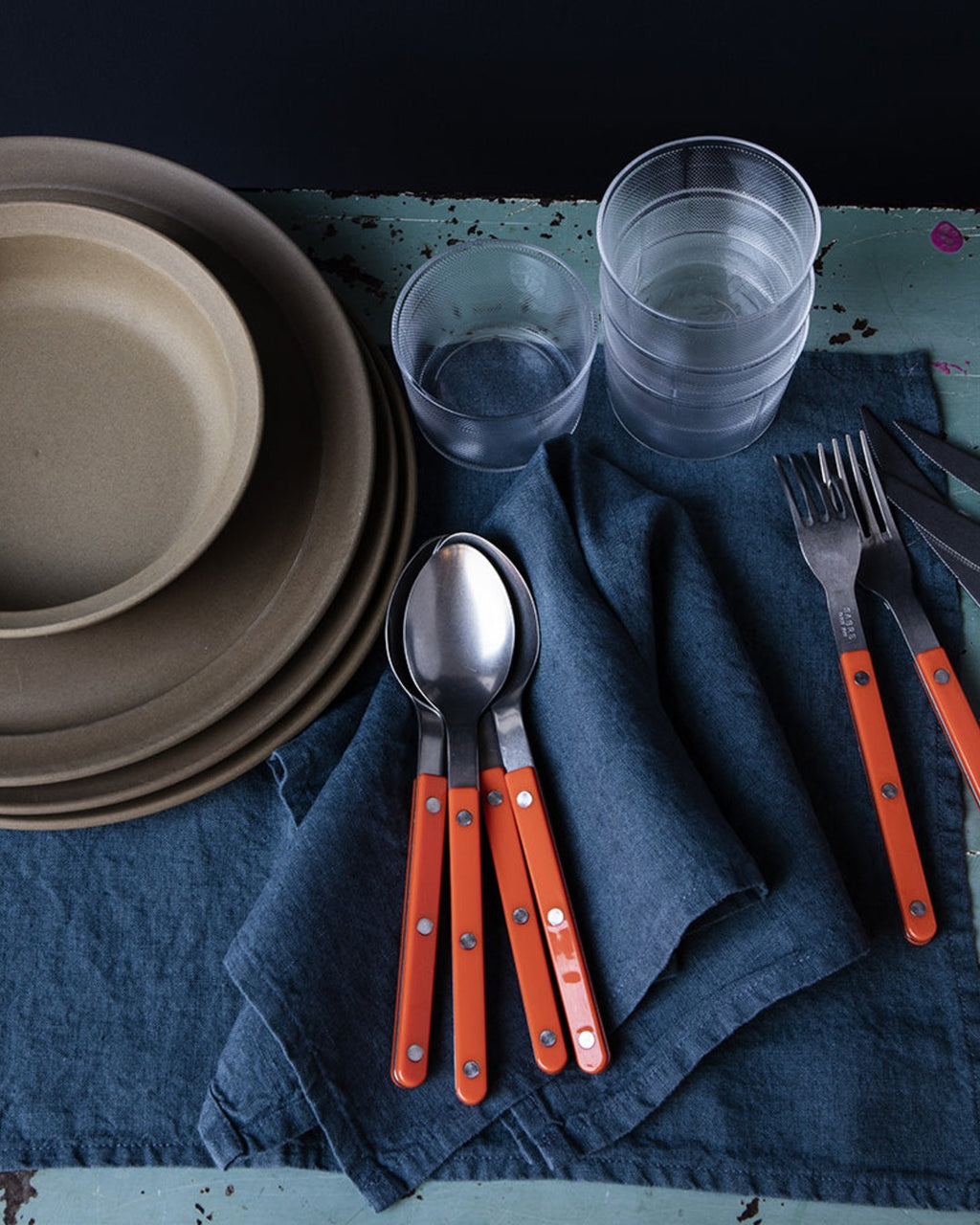 Sabre - Bistrot teaspoon - Orange