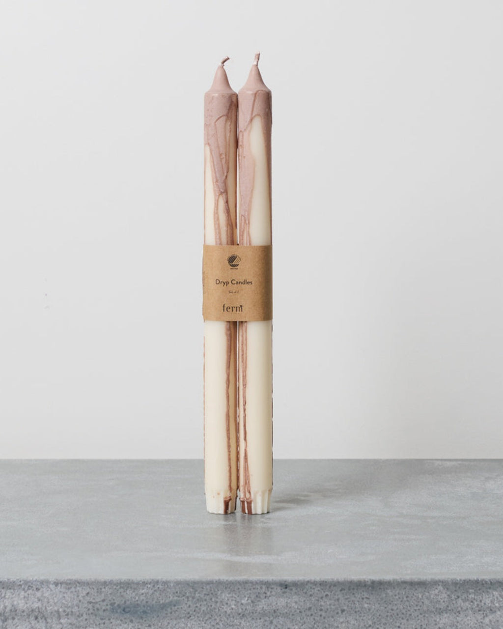 Ferm Living - Duo De Bougies - Beige