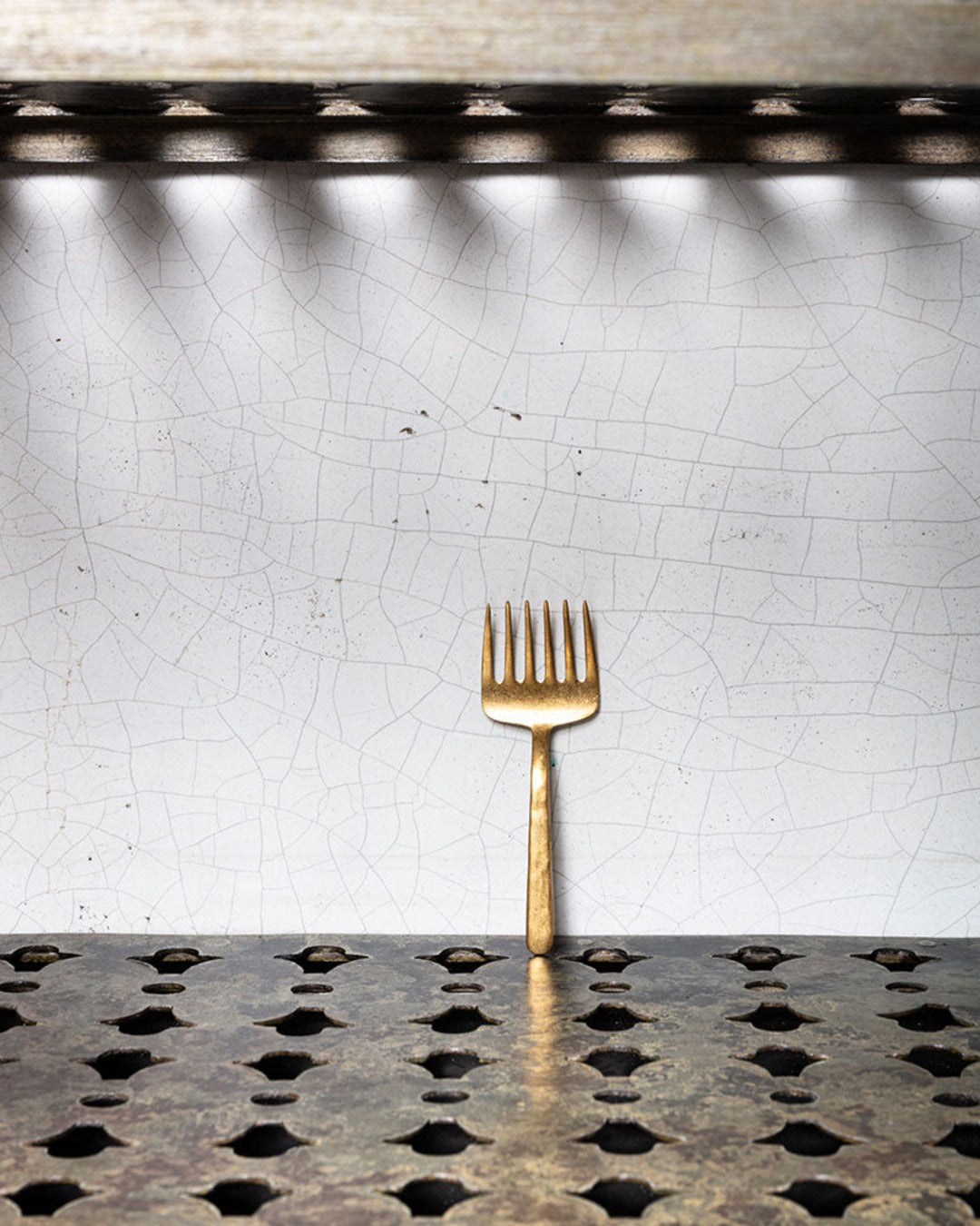 Comas - Fourchette Rateau - Or
