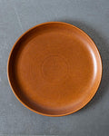 Merci - Assiette Plate En Grès - Cannelle