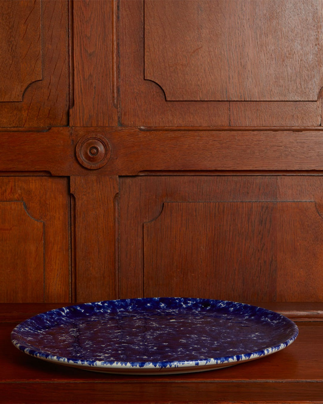 Fasano - Earthenware pizza plate - Blue