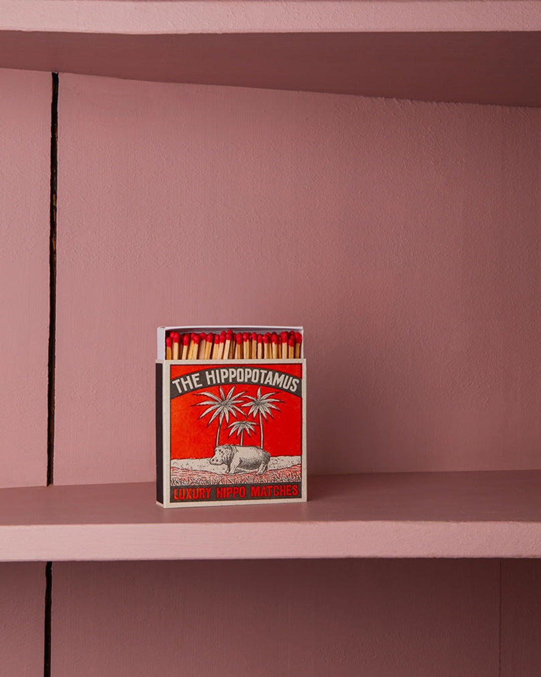 Archivist - Box of 150 large matches - Hippopotamus