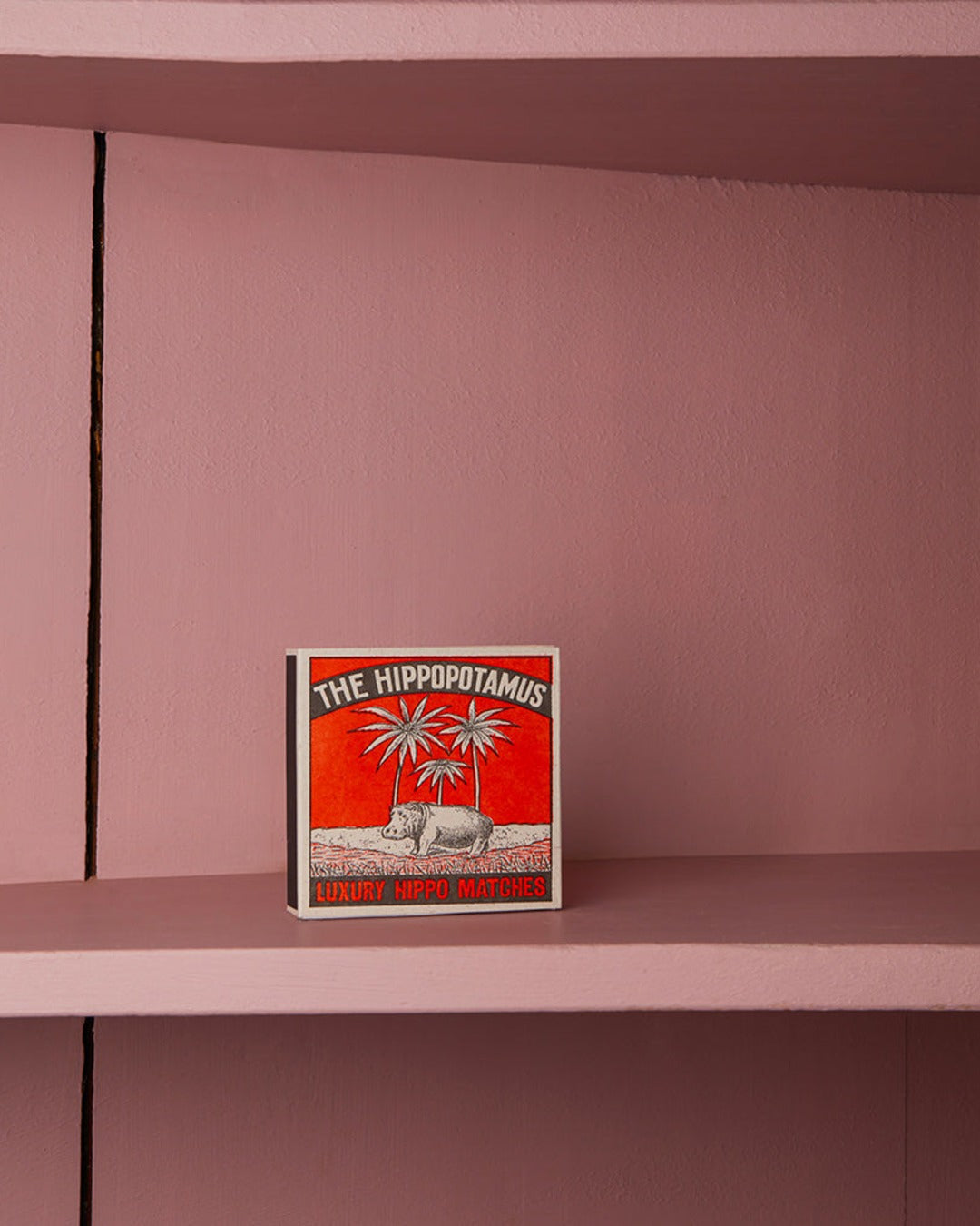 Archivist - Box of 150 large matches - Hippopotamus