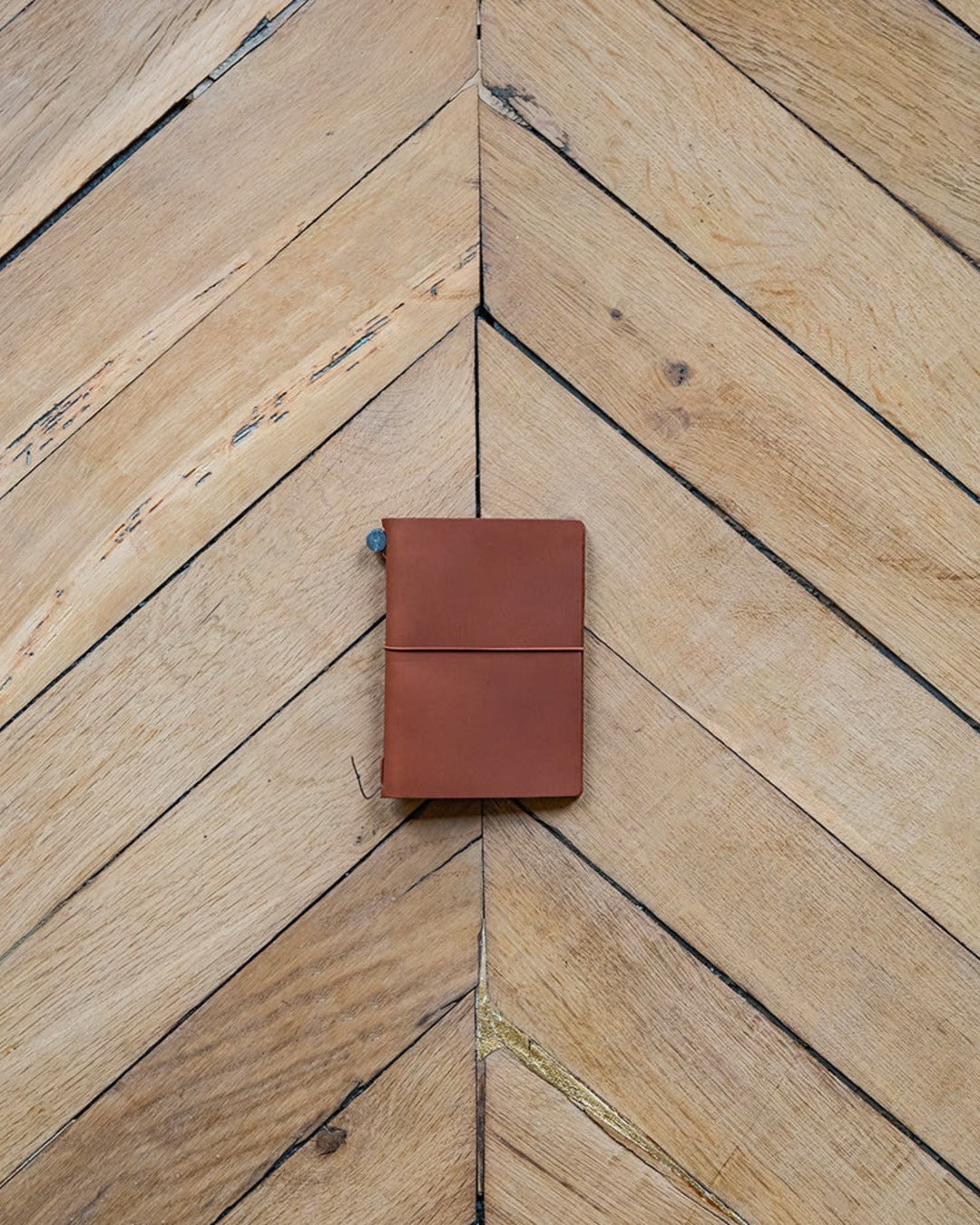 Designphil - Carnet Passeport En Cuir - Camel
