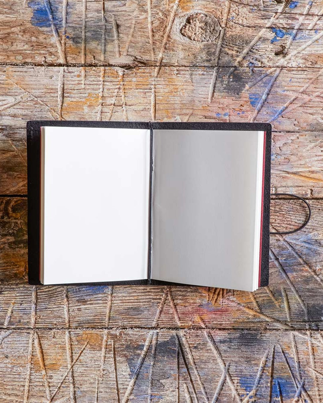 Designphil - Carnet Passeport En Cuir - Noir