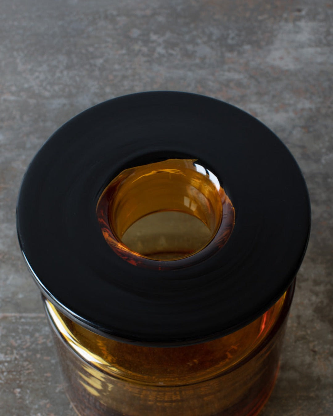 Serax - Wind & Fire Vase - Amber & Black