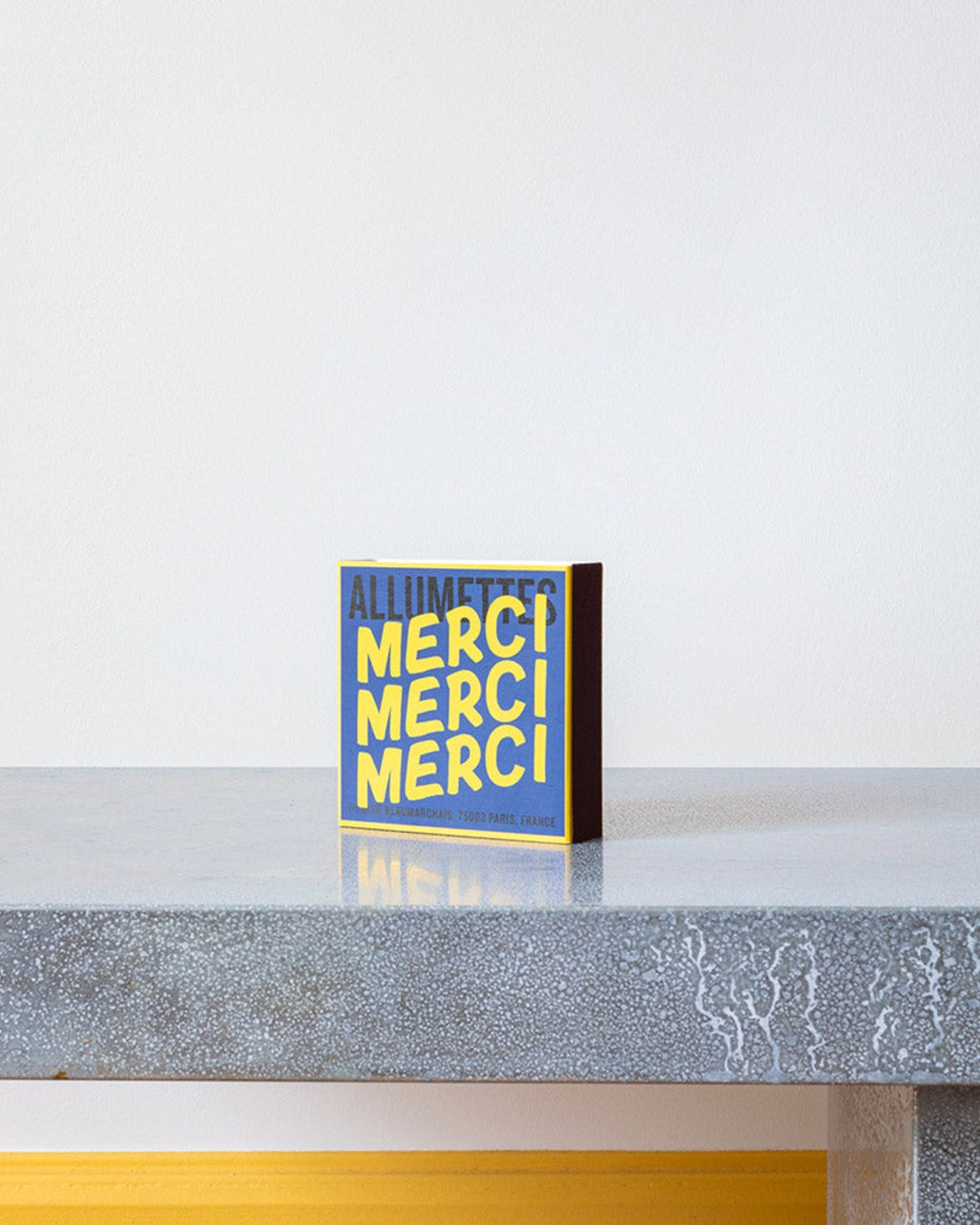 Merci - Boîte De 120 Grandes Allumettes - Merci Jaune
