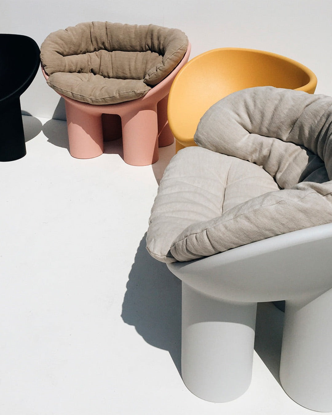 Driade - Cushion for Roly Poly Armchair - Marrone